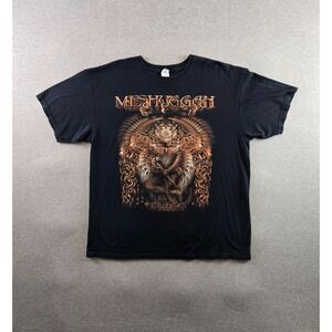 Meshuggah Koloss 2012‎ Tour T Shirt Mens XL Black Anvil Heavy Metal Band Tee